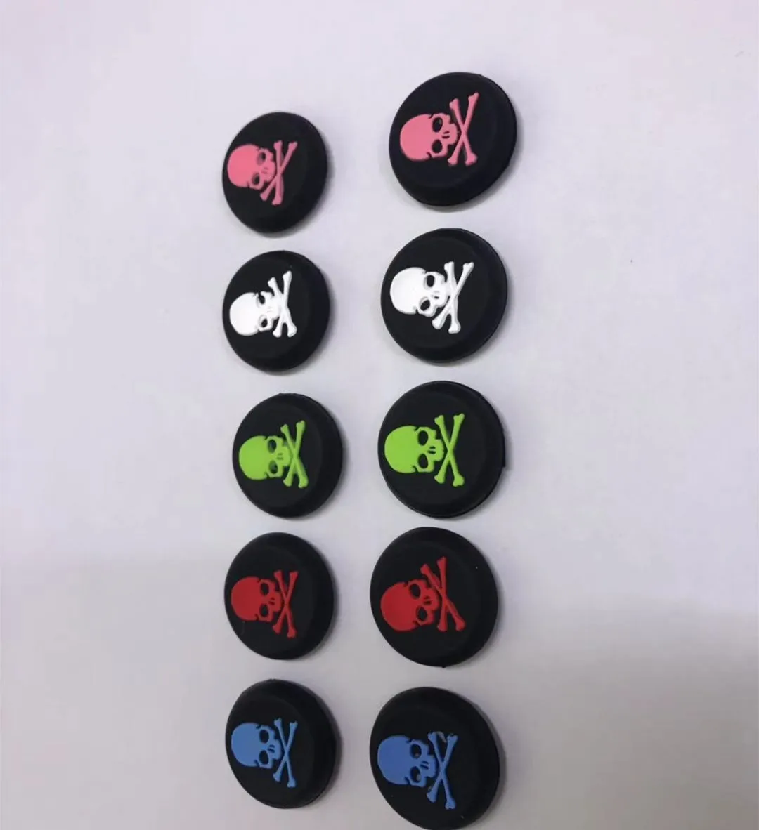 

2000pcs For x-box one /360/ps3/ps4 Joystick Cover Thumb Stick Grip Skull Cap