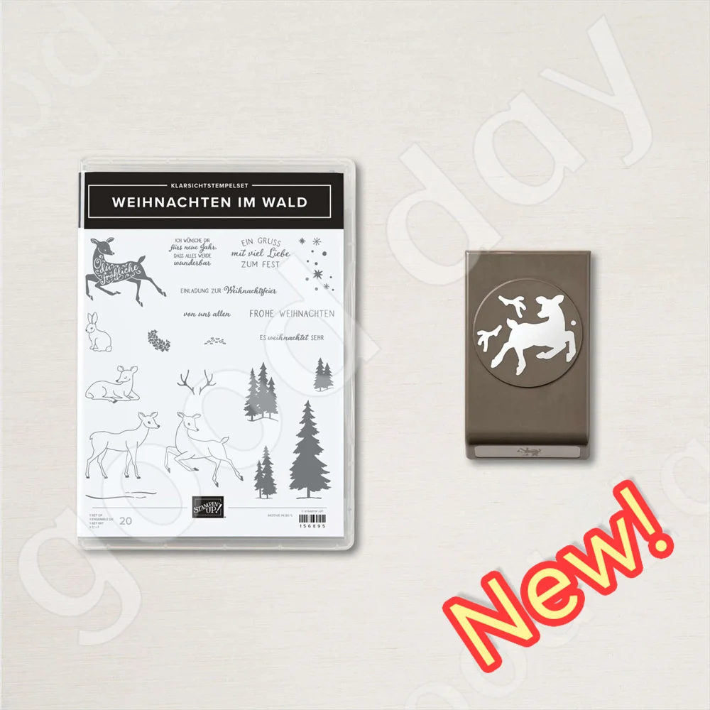 

Christmas in the Forest Clear Stamps or Metal Cutting Dies Sets for Diy Craft Making Greeting Card Scrapbooking 2023 New Arriva