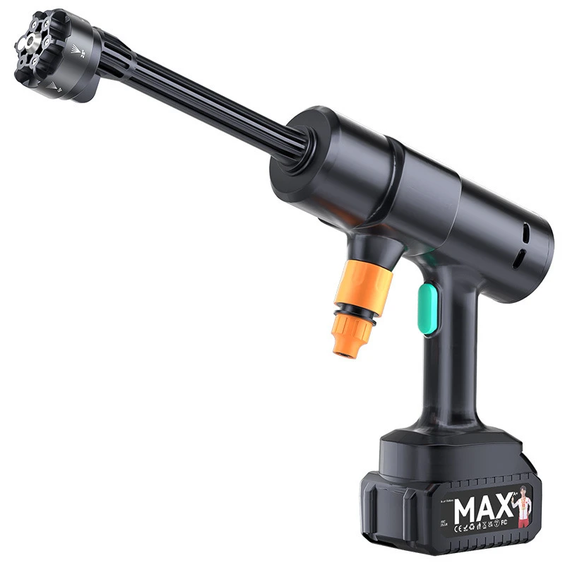 Беспроводная электрическая мойка высокого давления 6 в 1 автомобиля садовый