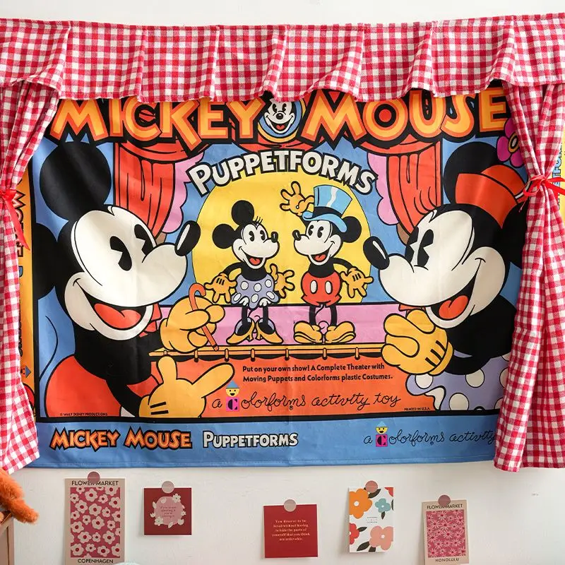 Гобелен с изображением Диснея Микки Мауса мультяшный фоновый рисунок со Снупи