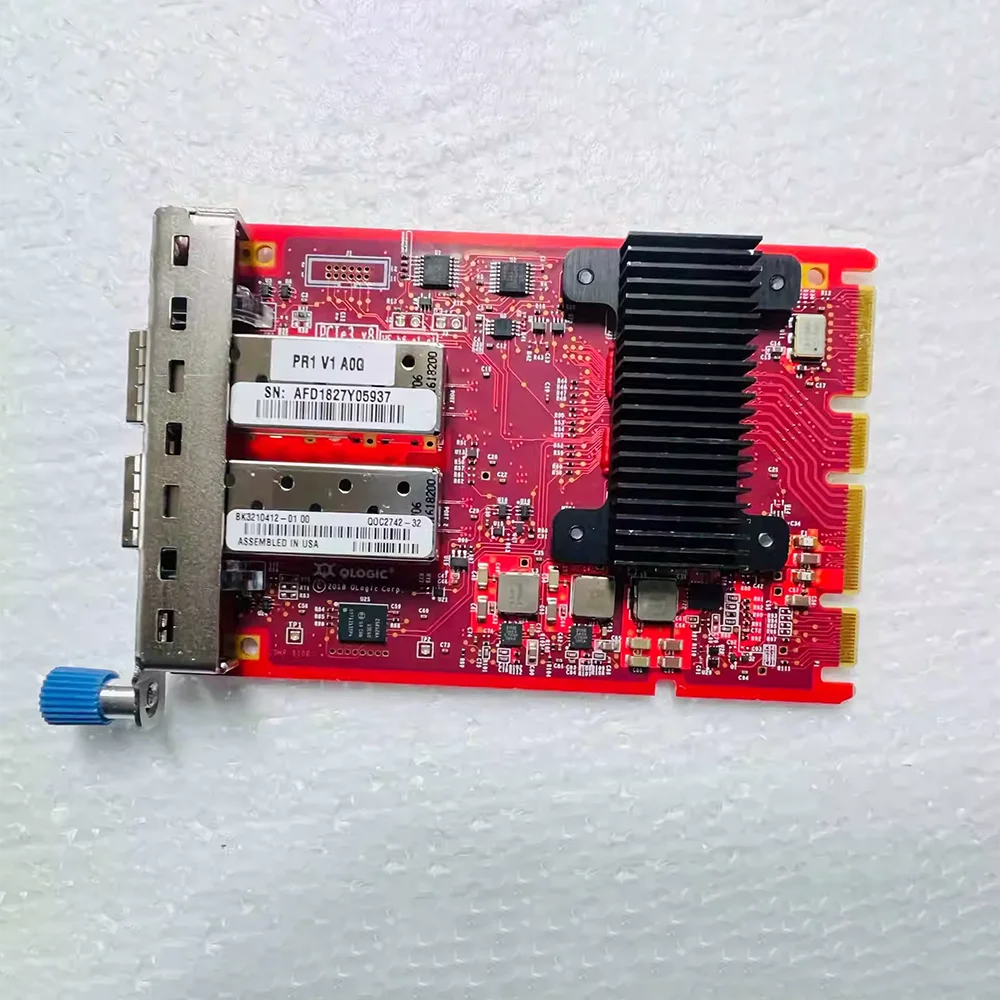 Фото NIC Двухпортовая карта оптоволоконного канала HBA 32 Гбит/с QOC2742-32 QOC2742 №3
