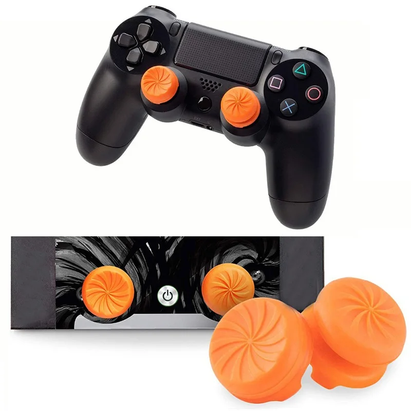 2 пары чехлов для контроллера FPS джойстика Ps5 Playstation 5 захваты больших пальцев PS4
