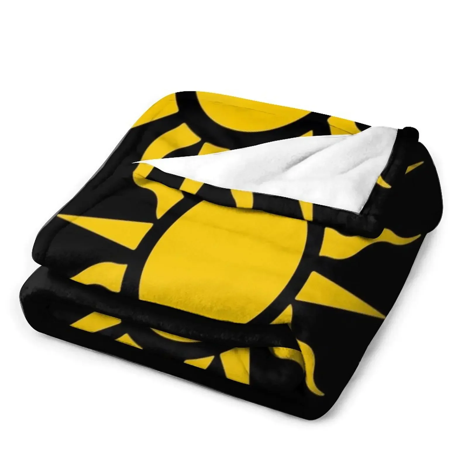 Великолепное солнце Nilfgaard (золото) плед одеяло постельное белье самые мягкие