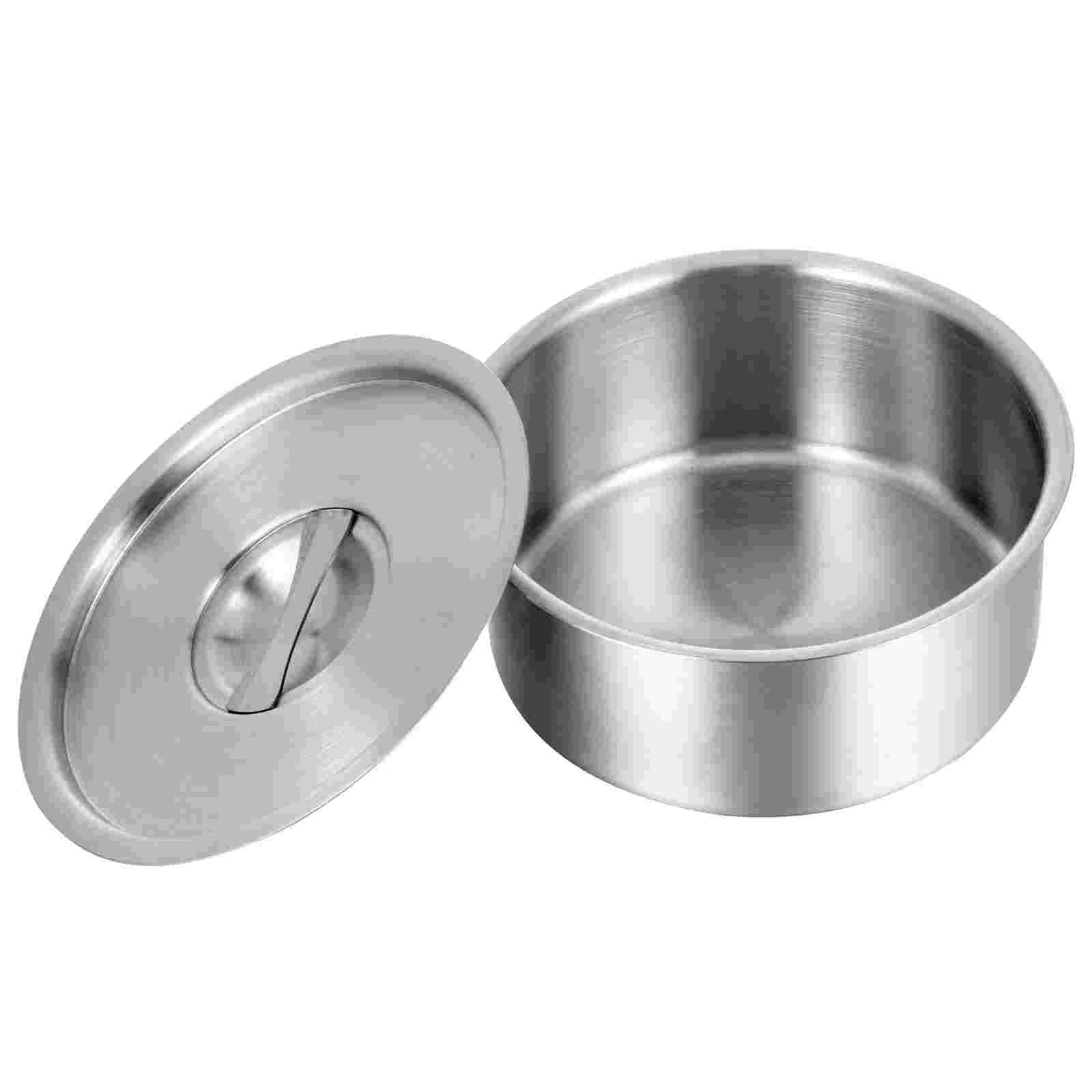 

Bowl Stainless Steel Bowls Mixing Metal Lid Lids Dessert Noodle Ramen Containers Salad Set Soup Egg Serving Rice Steamed Pan