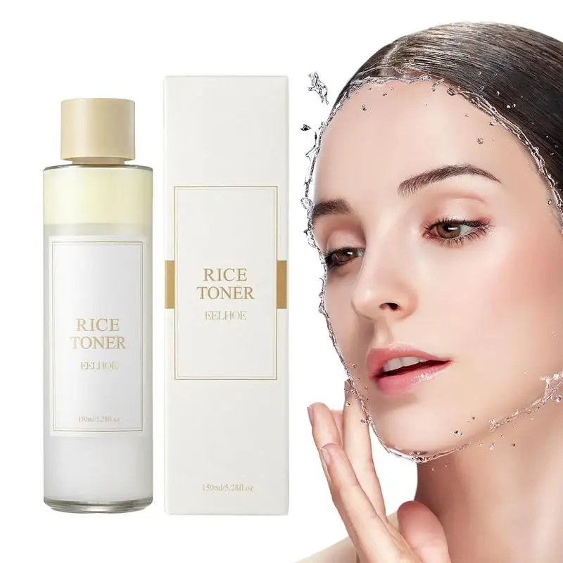 

150ml Rice Toner Natural Moisturizer Glow Essence Hydrating And Moisturizing Rice Extract Essential Toner For Deep Hydration