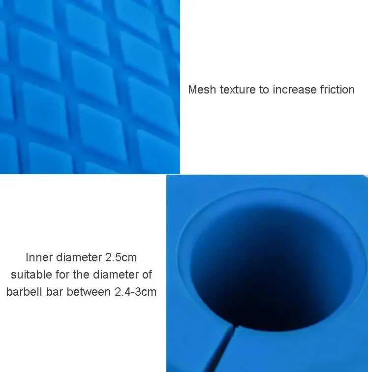 Противоскользящие ручки гантели штанги силиконовые защитные для подтягивания