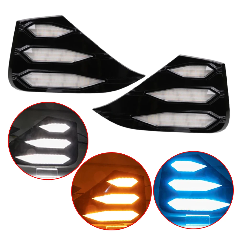 1 комплект автомобильных светодиодных дневных ходовых огней для Chevrolet Monza RS 2019-2021