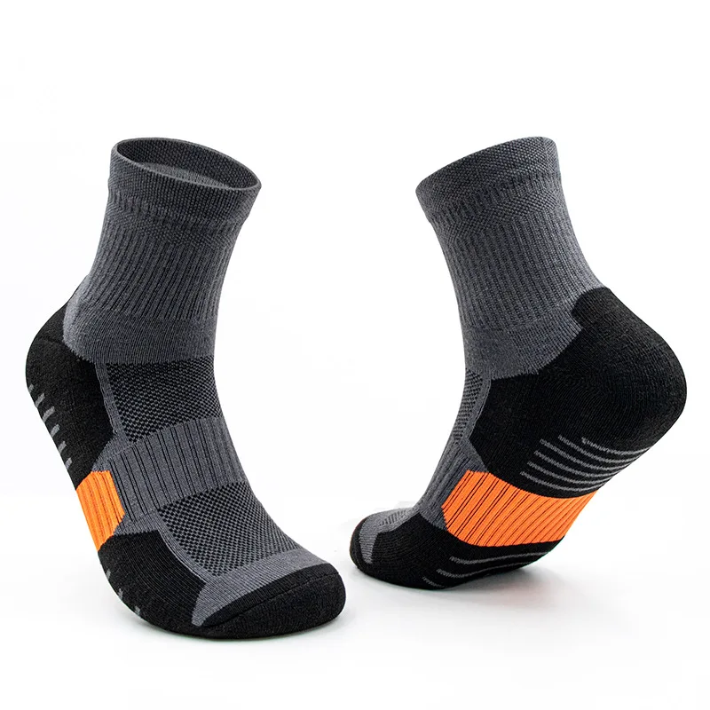 6Pairs Men's Socks Professional Sports Socks Cotton Outdoor Sports Deodorant Basketball Running Football Socks Casual EUR38-42