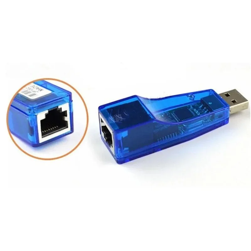Высокое качество USB 2.0 к LAN RJ45 Ethernet 10/100 Мбит/с сетевой адаптер локальной карты для