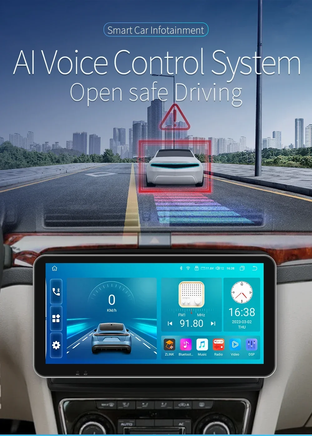 Для SKODA SUPERB 2 2008-2015 Android 12 Автомобильное радио Мультимедийный видеоплеер