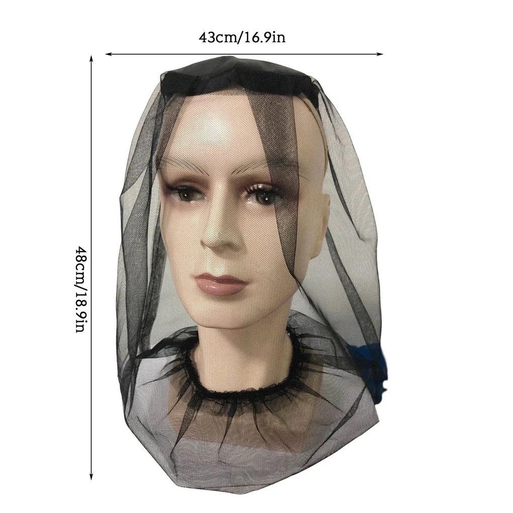 

Сетчатая шляпа, уличная Кепка с защитой от насекомых и жуков, портативная нейлоновая эластичная сетчатая рыболовная шляпа для кемпинга, арм...