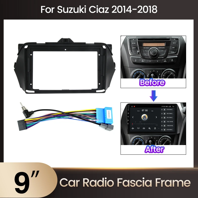 FELLOSTAR 9 &quotавтомобильная мультимедийная фоторамка для Suzuki Ciaz 2014 2015 2016 2017 2018