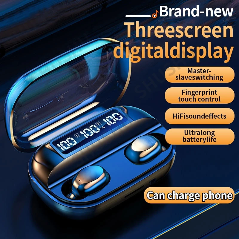 

TWS-стереонаушники с поддержкой Bluetooth 5,1 и сенсорным управлением