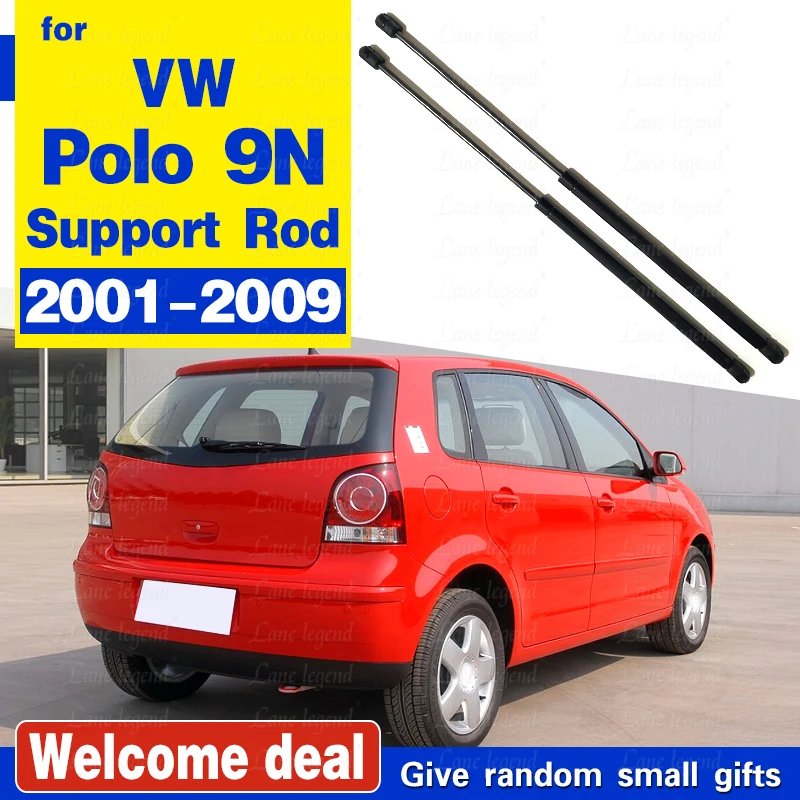 Стойки багажника автомобиля для Volkswagen VW Polo 9N Hatchback 2001-2009 задняя дверь подъемник