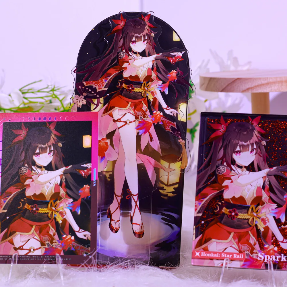 Игра аниме Honkai: Star Rail Sparkle Theme мультяшная акриловая фигурка-подставка модель для