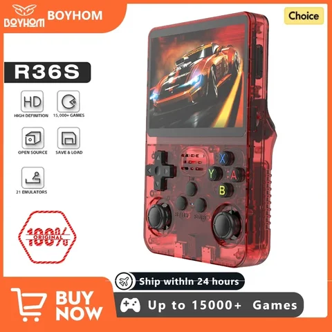 BOYHOM R36S Портативная игровая консоль 64/128 ГБ — фото товара