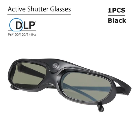 Универсальные 3D очки DLP-Link, заряжаемые через USB очки с активным затвором для проекторов Xgimi Optoma LG Acer Jmgo BenQ DLP LINK