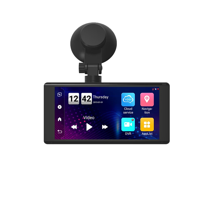 

5.18 inch IPS dashcam Android 8.1 WiFi 4g GPS Navigation 1080P car video recorder SL8541E 2+16GB Smart GPS Navigation DVR