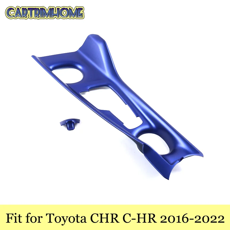 

Автомобильные товары, подходят для Toyota CHR 2016-2022, аксессуары, наклейка на переднюю центральную консоль переключения передач, 2 шт., детали для ...