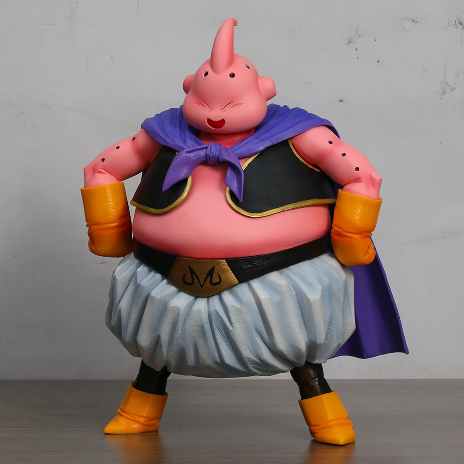

Dragon Ball Fat Buu Boo with 2 Replaceable Heads Collection Figure Anime Hobbies Model Doll For Gift
