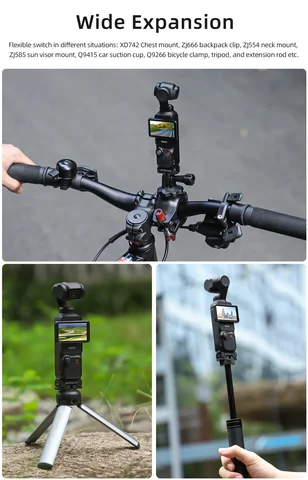 Складной адаптер крепления QISHKJ для DJI OSMO Pocket 3