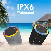 xiaomi bluetooth speaker with colorful lights flashing colorful outdoor waterproof ip6 small audio portable light emitting bass