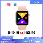 Смарт-часы X6, 1,44 дюйма, Bluetooth 2020, ЭКГ, пульсометр