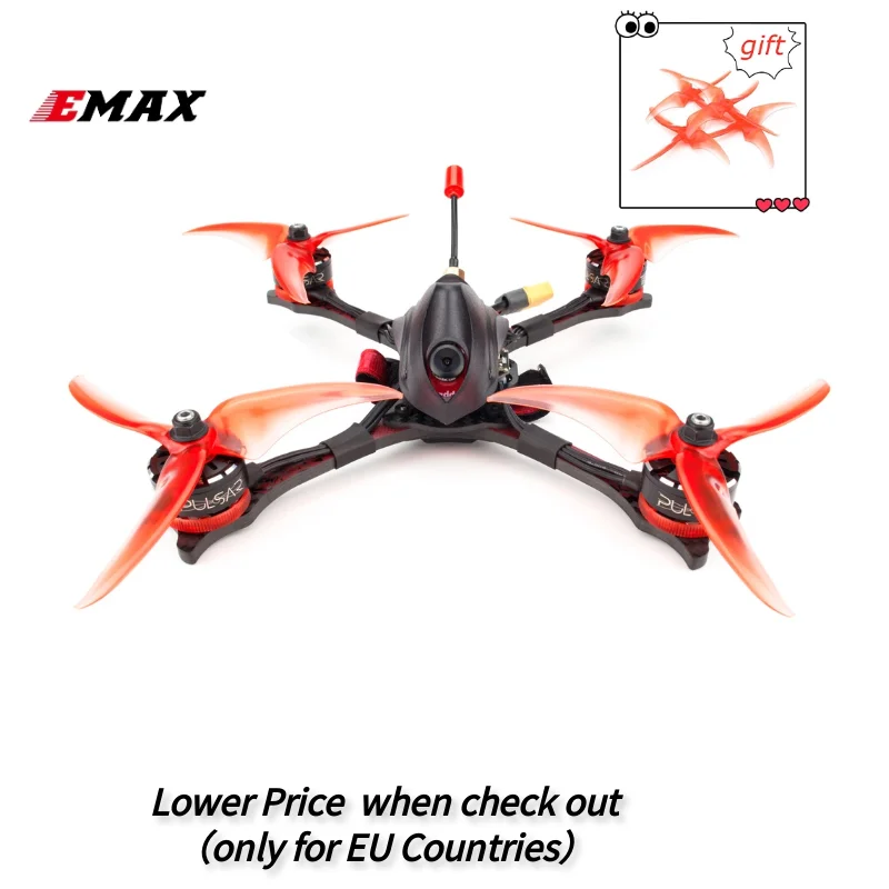 Радиоуправляемый самолет EMAX Hawk Pro/Sport со встроенной камерой материал из
