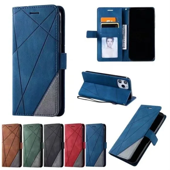 

2022New HSYK Flip Case For Realme C25 C25S C15 C12 C11 7i C17 Realme 8 7 6 5 PRO C3 6i phone holster Wallet Leather Cases Card
