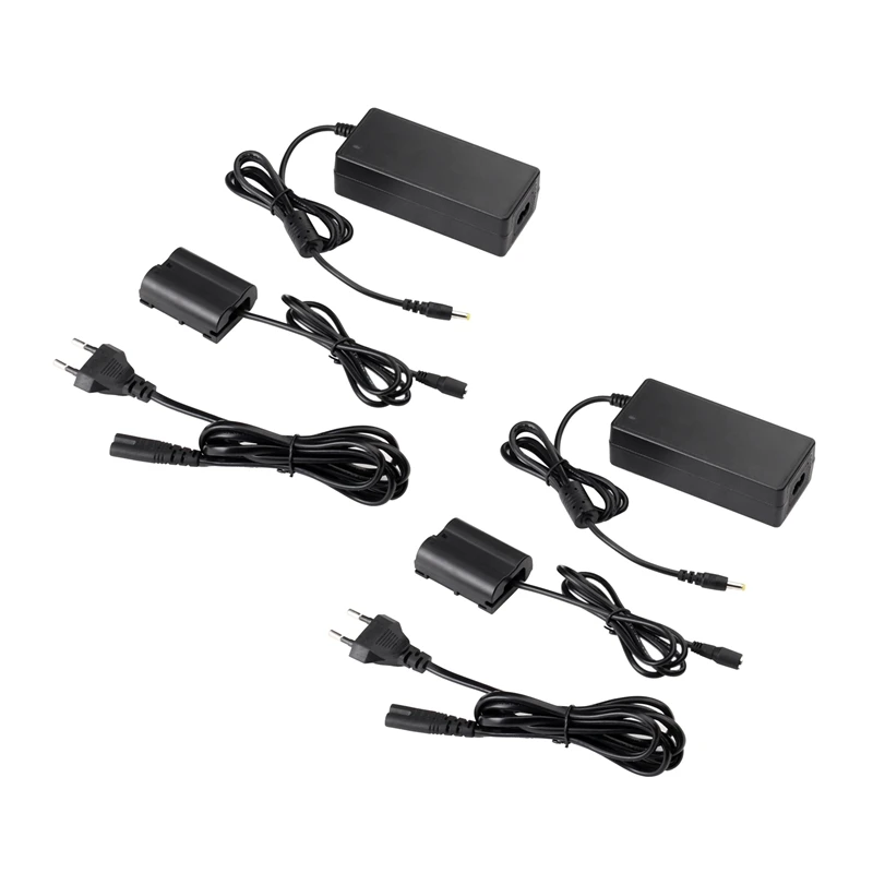 

2X EH-5 Plus EP-5B AC Power Adapter DC Coupler Camera Charger Replace for EN-EL15 / for Nikon D7000 D7100 (EU Plug)
