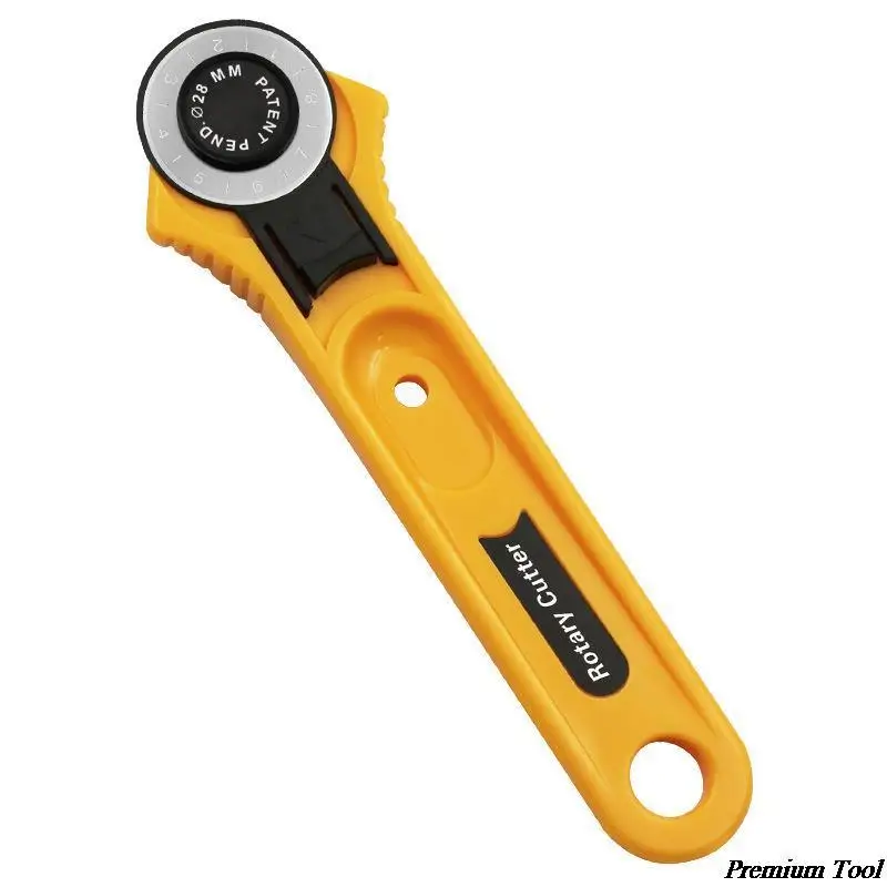 28/45 мм нож для резки кожи роликовый режущий круглый ротационный резак кожаные