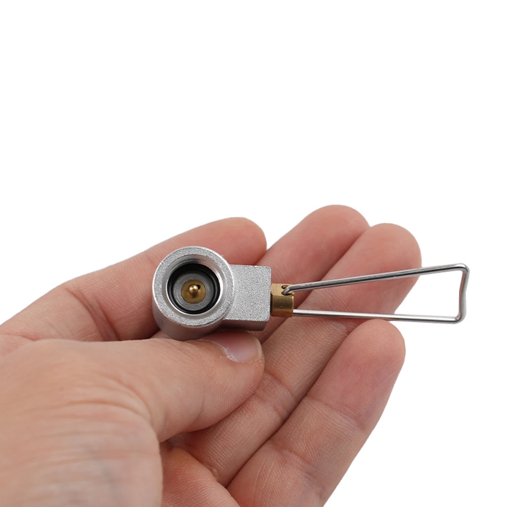 

Brand New Gas Stove Adapter Adapter Gas Tank Charging Connector Head Charging Valve Outdoor Flat Tank Charging