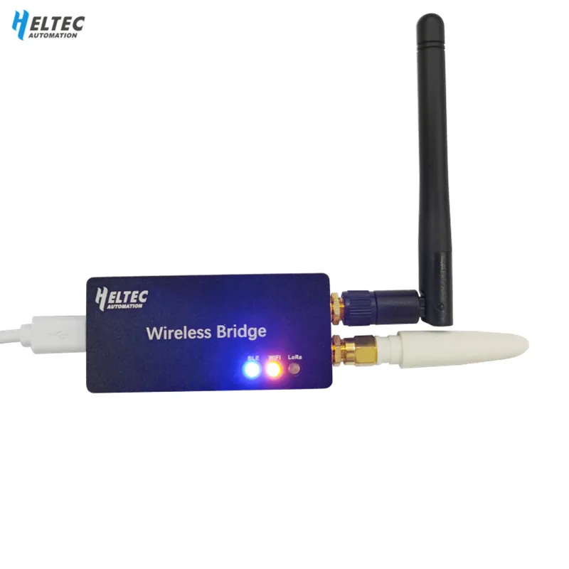 Беспроводной мост LoRa с антенной «Wi-Fi/Bluetooth-LoRa», сигналы ESP32 SX1276, поддержка Arduino Environment Heltec IOT sensor