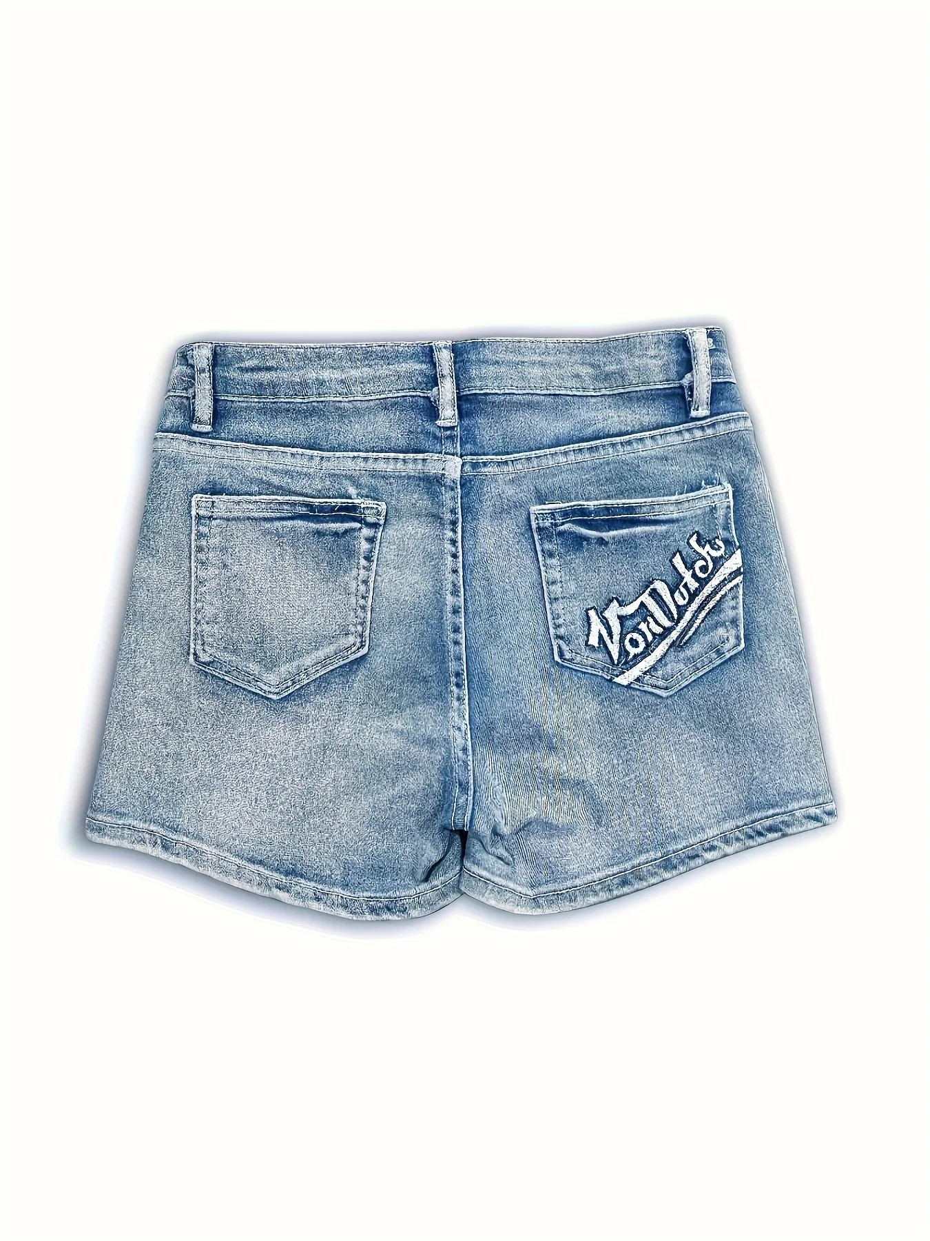 Женские пикантные джинсовые шорты с низкой посадкой модные ультракороткие из