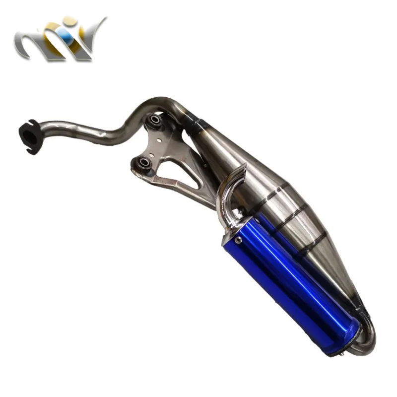Фото Для Honda DIO ZX 50 ZX50 AF34 AF35 KYMCO выхлопная система глушитель трубы Fever ZX50 ZX 50 KCA SA10AL мотоцикл мотоцикл 50-70cc №3
