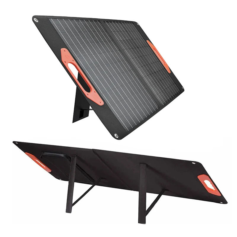 

18V 60W Foldable Solar Panel Waterproof Portable Solar Charger with DC Output USB-C QC3.0 for Phones Tablets Camping Van RV Trip