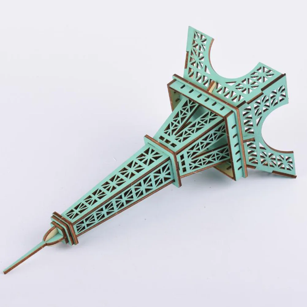 

Puzzle Tower Eiffel 3D Puzzles Architecture Wooden Model Jigsaw Kids Buildingparis Toy Educational Craft Buildings Diy Kits Kit