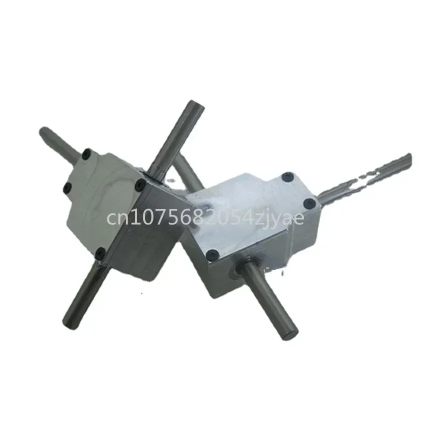 

Коэффициент снижения маленького редуктора 1:1 в сборе, двойной вал 8 мм/10 мм, переключатель 90 градусов, Угловое устройство, спиральная коническая коробка передач в сборе