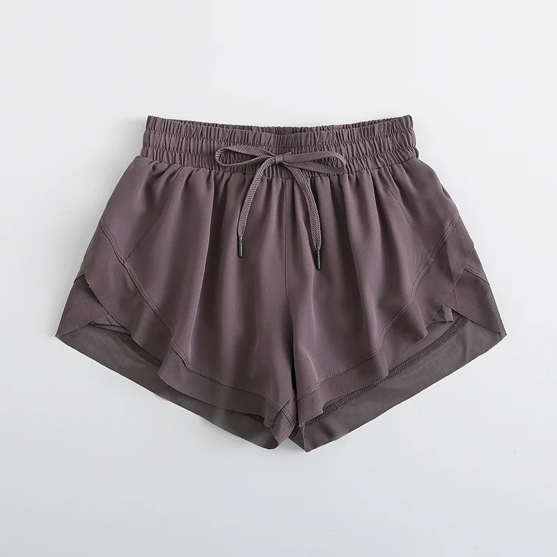 Women Gym Fitness Workout Shorts  Soft Quick Dry  Sport Shorts High Waist Sport Fitness Running Shorts