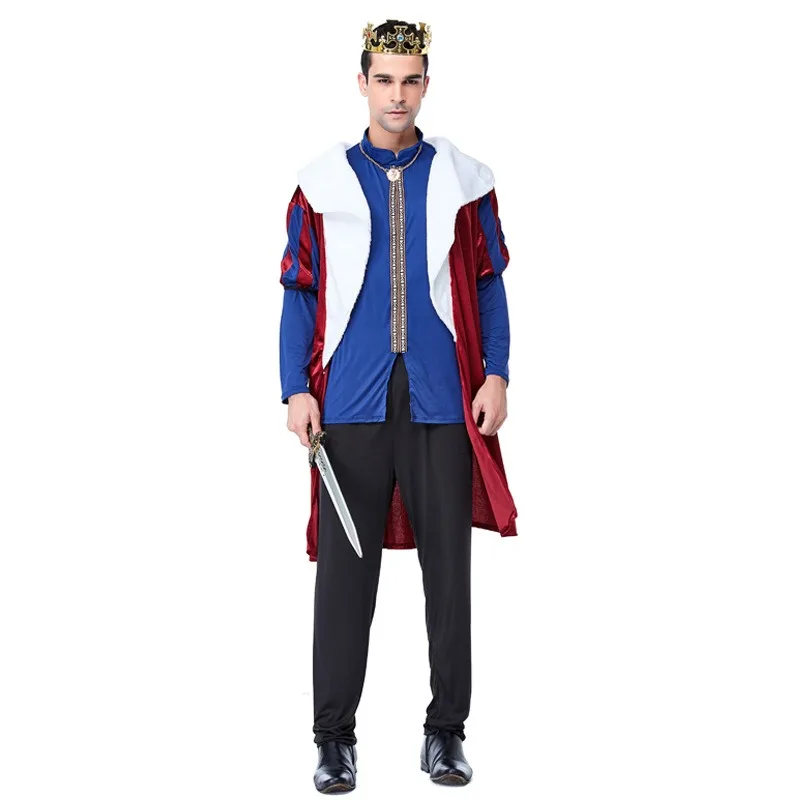 Великолепное средневековое платье для мужчин и женщин карнавальное косплея на