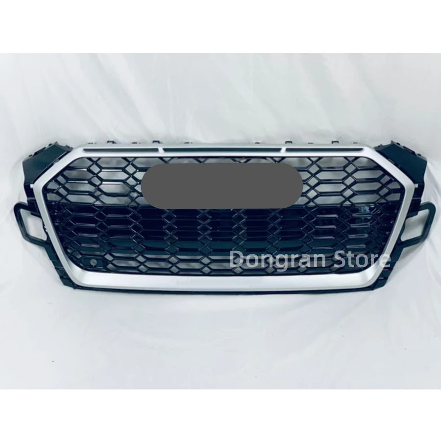 

Передняя Спортивная Шестигранная сетчатая решетка с сотовой блендой для RS5, черная рамка-гриль для Audi A5/S5 2020-2021, автомобильные аксессуары