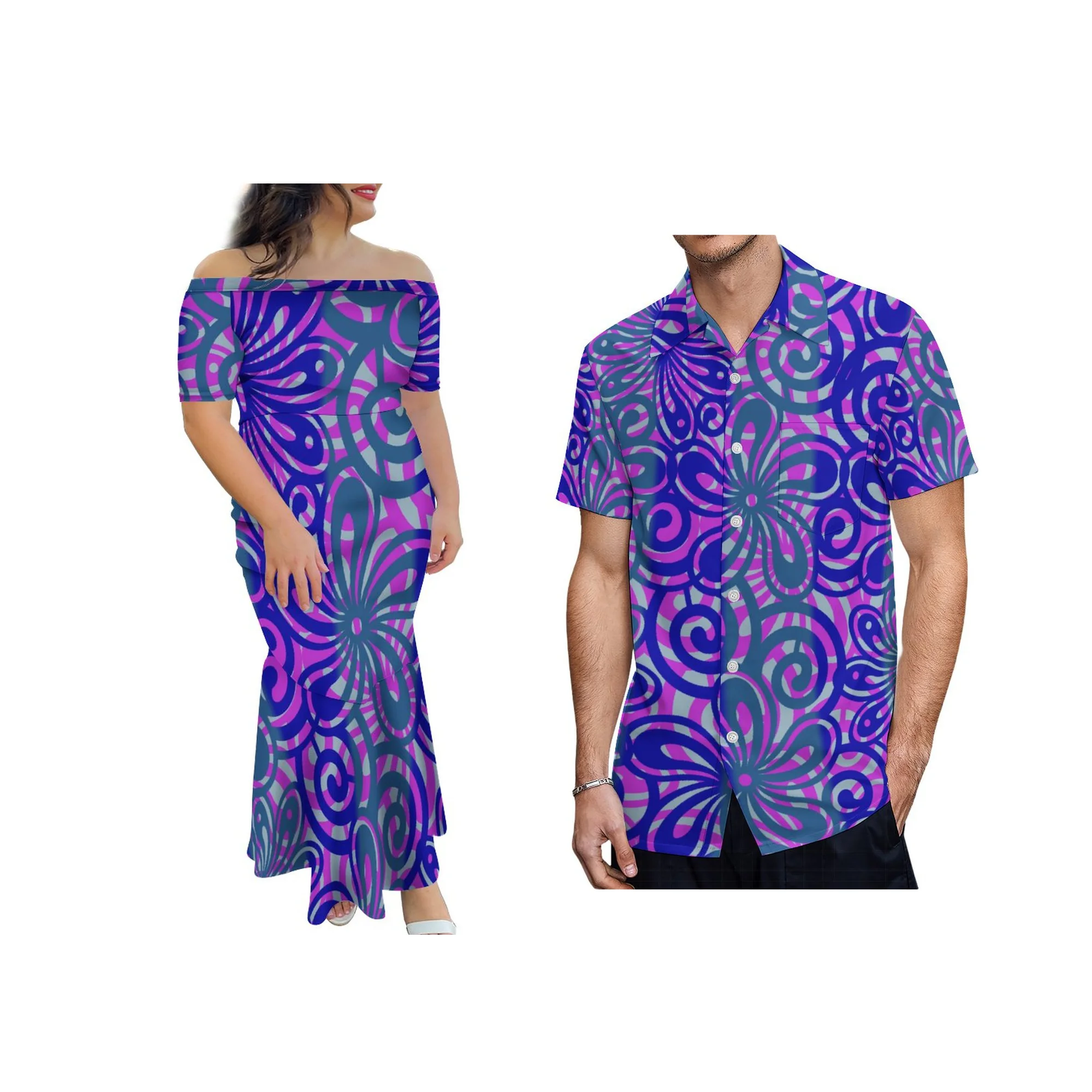 Женское платье-Русалка с открытыми плечами и одним открытым плечом