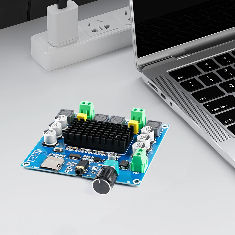 

XH-A105 Sound Amplifier Board Bluetooth-compatible TDA7498 High-power Audio Module Supports AUX for Speakers Home Theater DIY