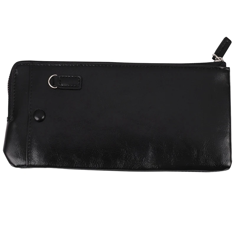 

Женский Длинный кошелек с карманом для мобильного телефона, мужской клатч для мужчин и женщин, деловой мужской кошелек, винтажный большой тонкий кошелек для удостоверения личности