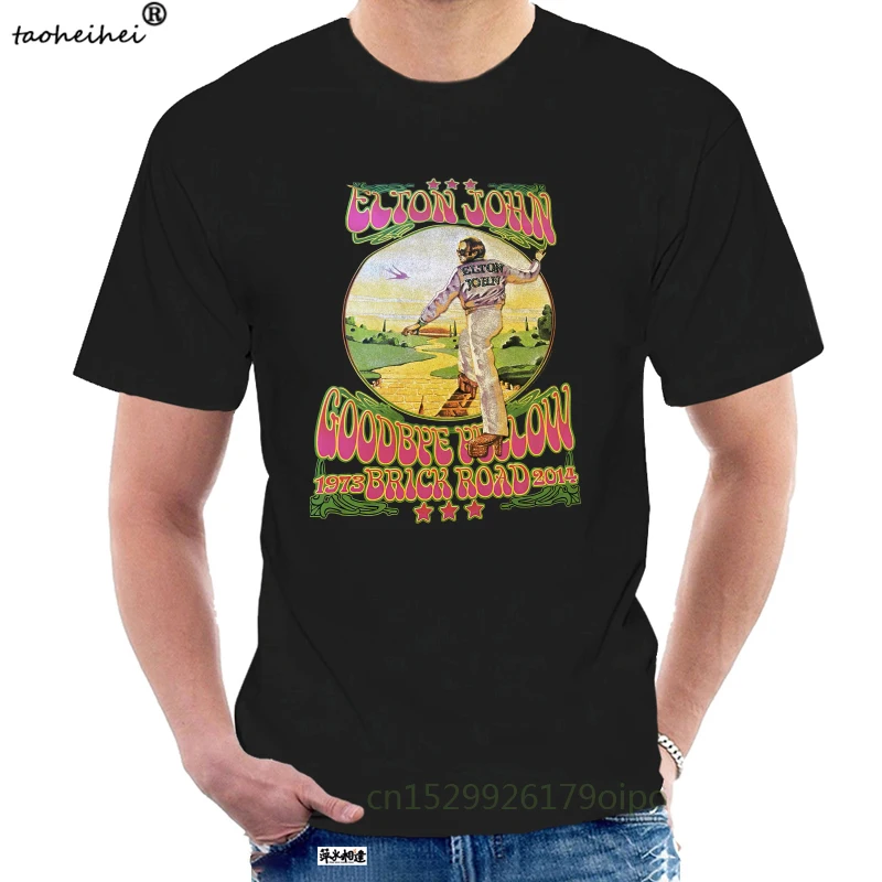 

Sir Elton John New Gbybr винтажная графическая футболка Merch рок-поп-певица @ 071766