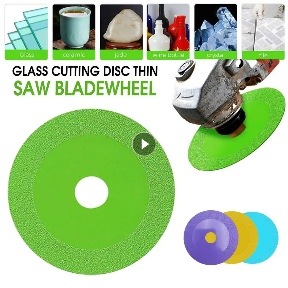 

100mm Glass Cutting Disc Sprecise Sharp Diamond Chamfering Cutting Blade Ultra-thin Polishing Cutting Bladeo Ceramic Hand Tool