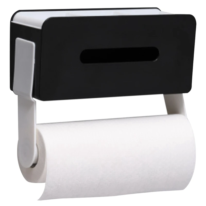 

Полка для специй для холодильника, кухонный стеллаж для хранения, держатель для бумажных полотенец, боковой подвесной органайзер для холод...