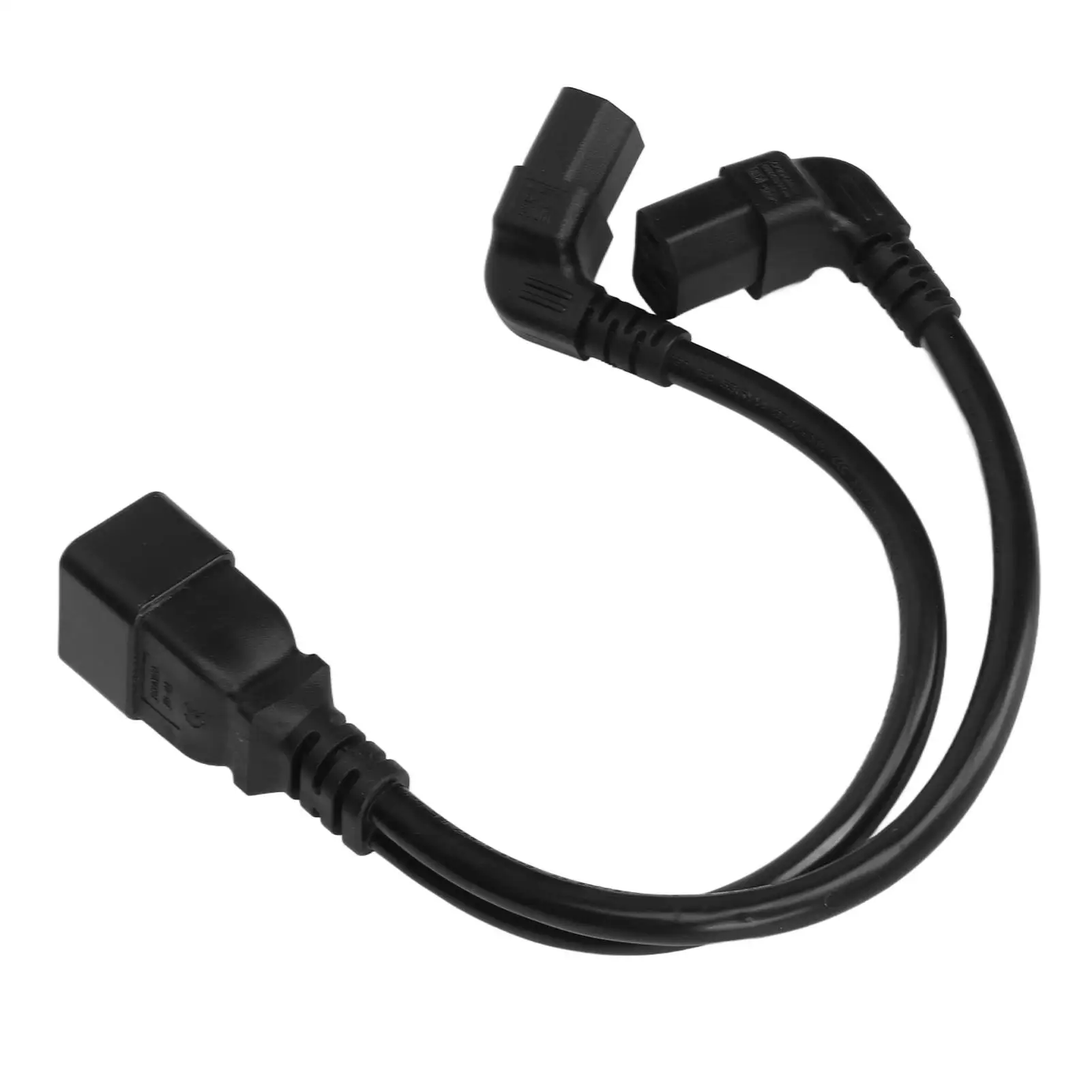 Кабель питания с разветвителем IEC320 C20 на Dual C13 Y 12 6 дюйма прямоугольный для
