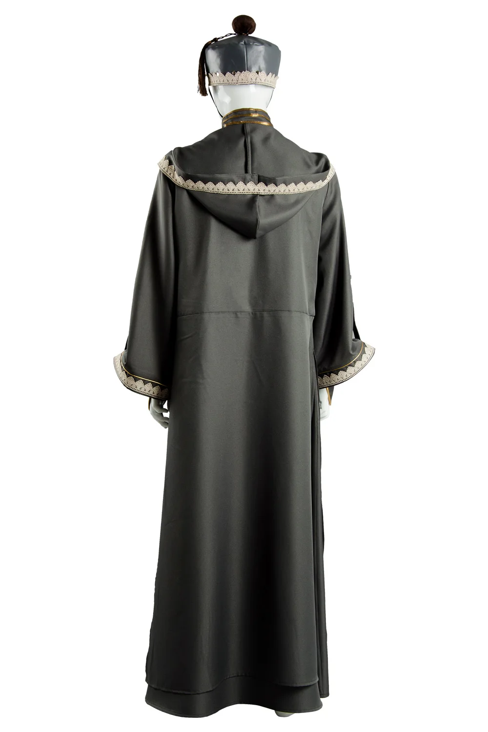 (В наличии) Альбус Дамблдор косплей костюм Взрослый халат плащ шляпа Наряд полный