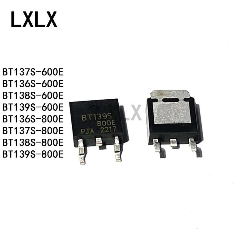 

10PCS New BT137S-600E TO-252 BT137S-600 BT136S-600E BT139S-600E BT138S-600E BT136S-800E BT137S-800E BT138S-800E BT139S-800E